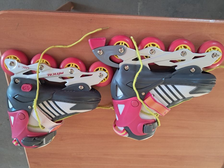 Patins em linha extensível