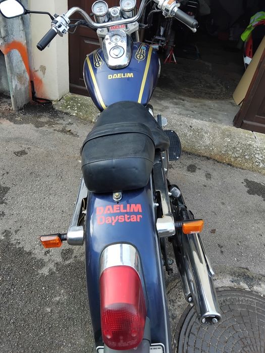 Moto daelim como nova pc kilometros