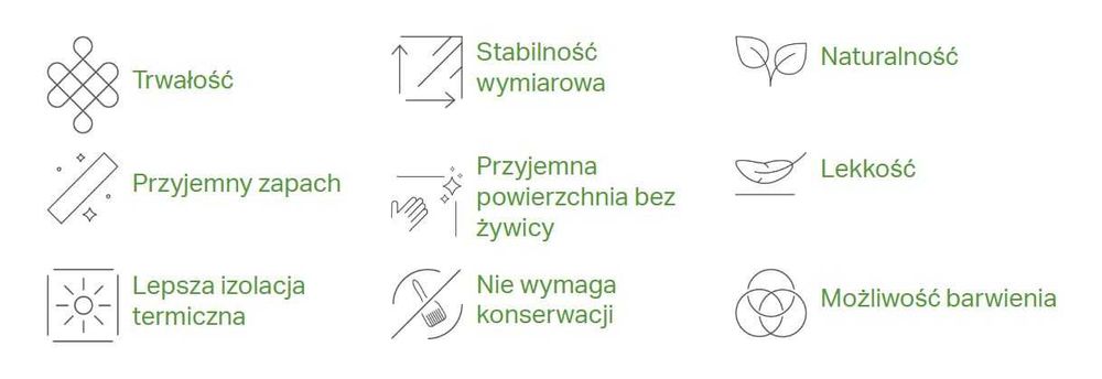 Deski tarasowe ryflowane z Thermo Sosny + TRANSPORT