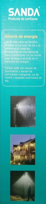 Candeeiro solar sensor movimento