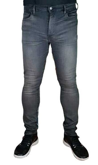 Levi's Skinny Taper szare jeansy męskie nowe oryg. Levis Flex -W36/L30