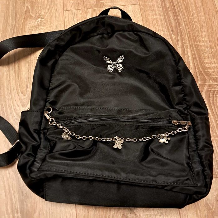 Plecak czarny młodzieżowy House