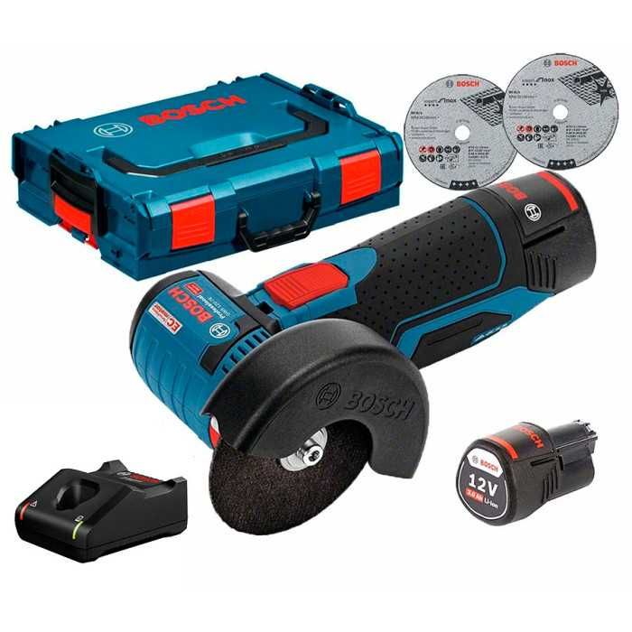 Болгарка акумуляторна Bosch Professional GWS 12V-76 в L-Boxx 102