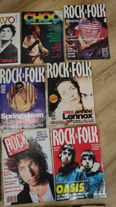 Revistas Música Rock & Folk antigas