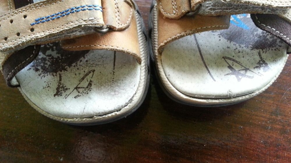 Sandały skórzane Bartek