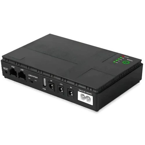 ИБП для роутера DC 1018 L (10400 mAh) — Мощный UPS
​Описание:
Продам н