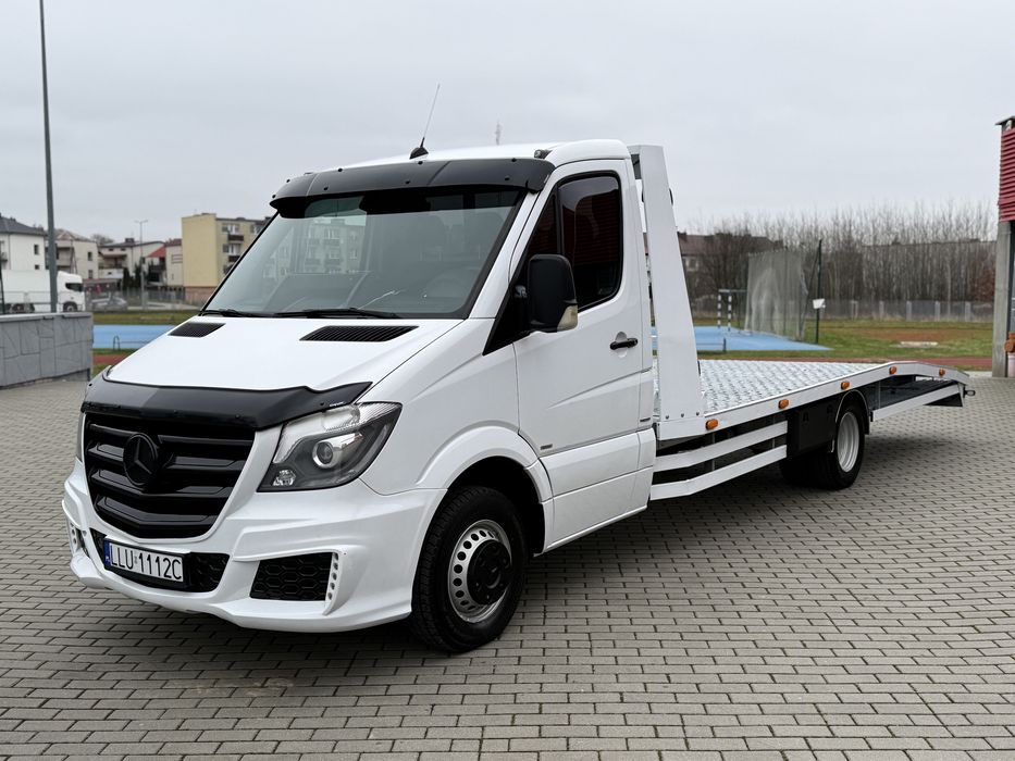 Mercedes Benz Sprinter 516 2.2 163KM_Bliźniaki_Automat7G_Klima_DMC3500
