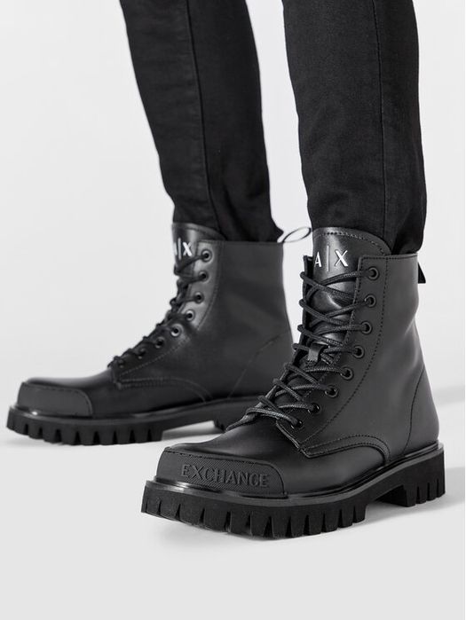 Чоловічі шкіряні черевики Armani Exchange, 41