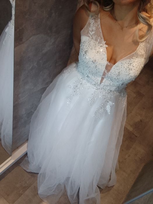 Suknia ślubna 42 XL Pretty women