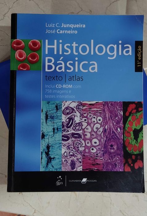Livro "Histologia Básica" de Junqueiro e Carneiro64297689820931122