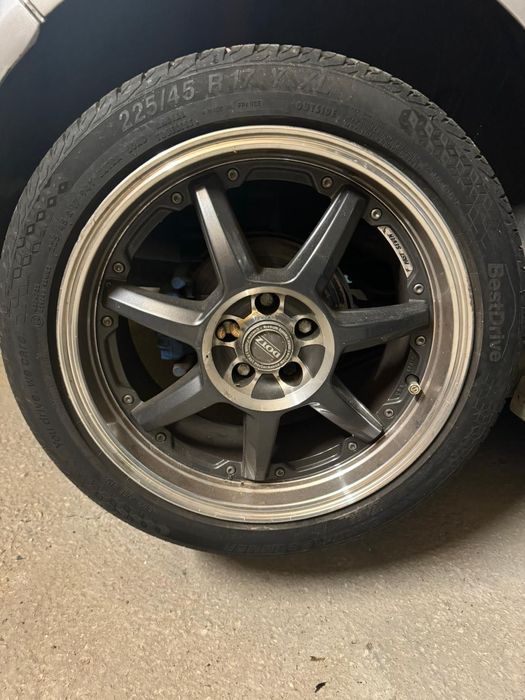 Jantes DOTZ 5x100 r17 + pneus