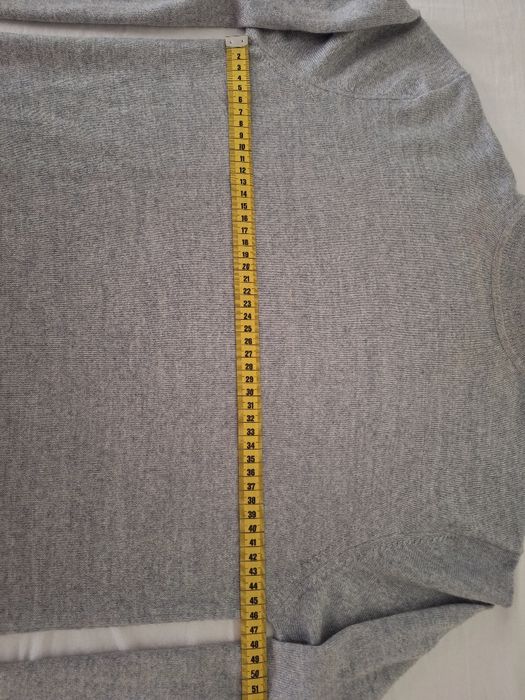 Golf męski -wełna, akryl M  szary