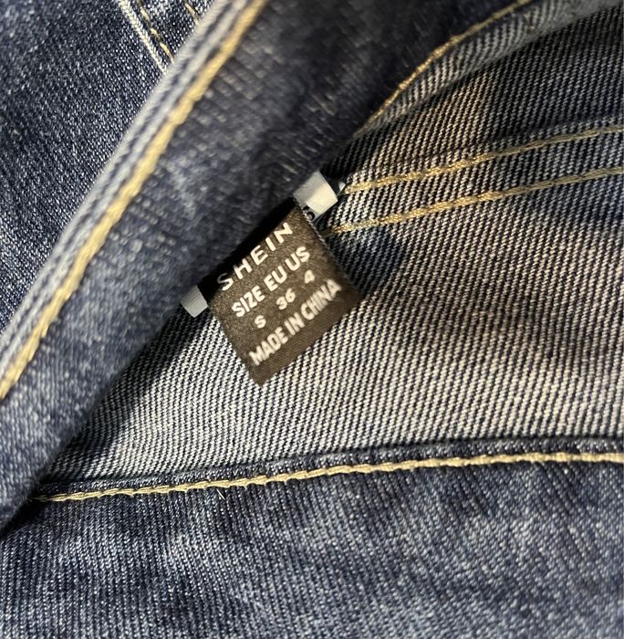 niebieskie spodnie cargo