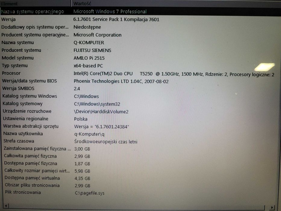 2 laptopy i 2 komórki - uszkodzone