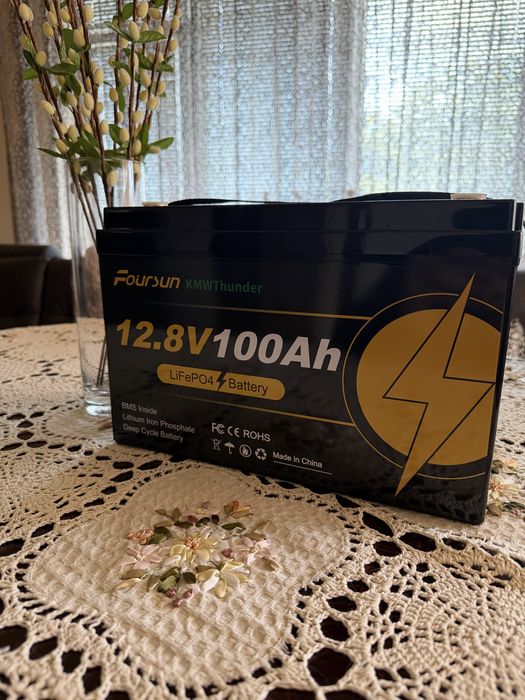 Акумулятор 12V 100Ah LiFePO4 Foursun  1280Wh з BMS