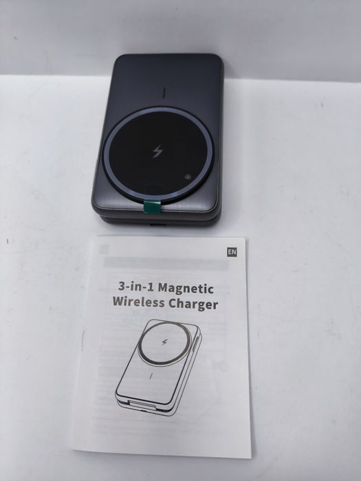 Magnetyczna Stacja Ładująca 3w1 MagSafe – Składana Ładowarka iPhone/Wa