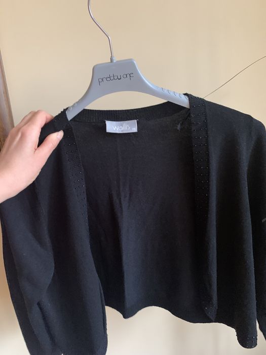 Bolerko czarne roxm. M