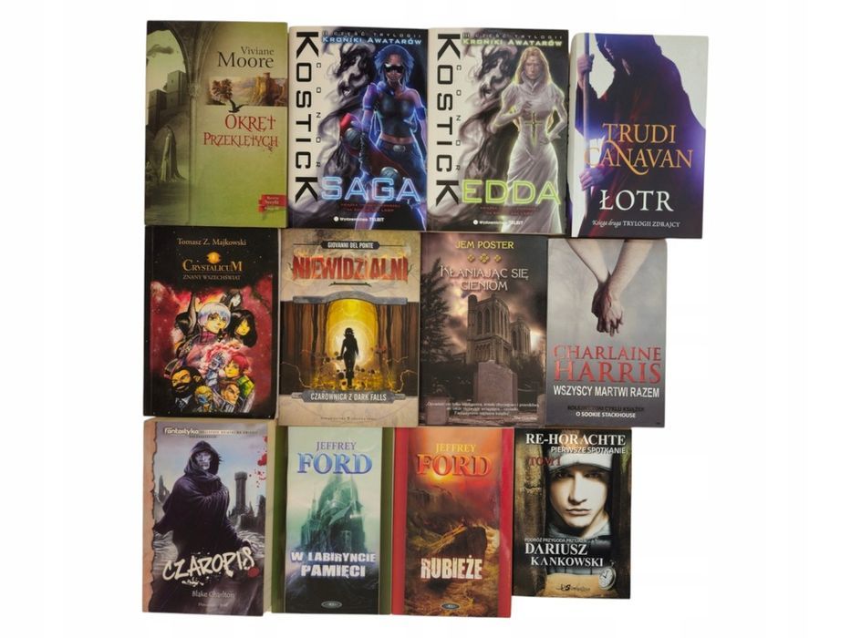 12x Nowe książki fantasy, science-fiction przygodowe Moore Canavan