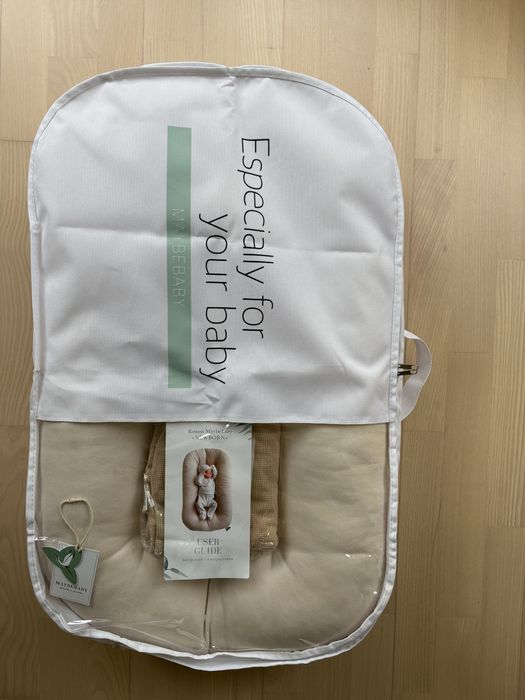 Кокон-гніздечко NEWBORN для новонароджених від MAYBEBABY + чохол