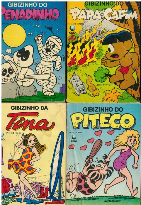 24 Livros Gibizinho da Monica