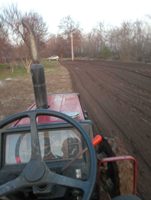 Фрезеровка городів мінітрактором