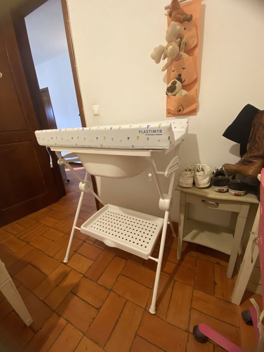 Banheira com trocador - PLASTIMYR Semi Novo
