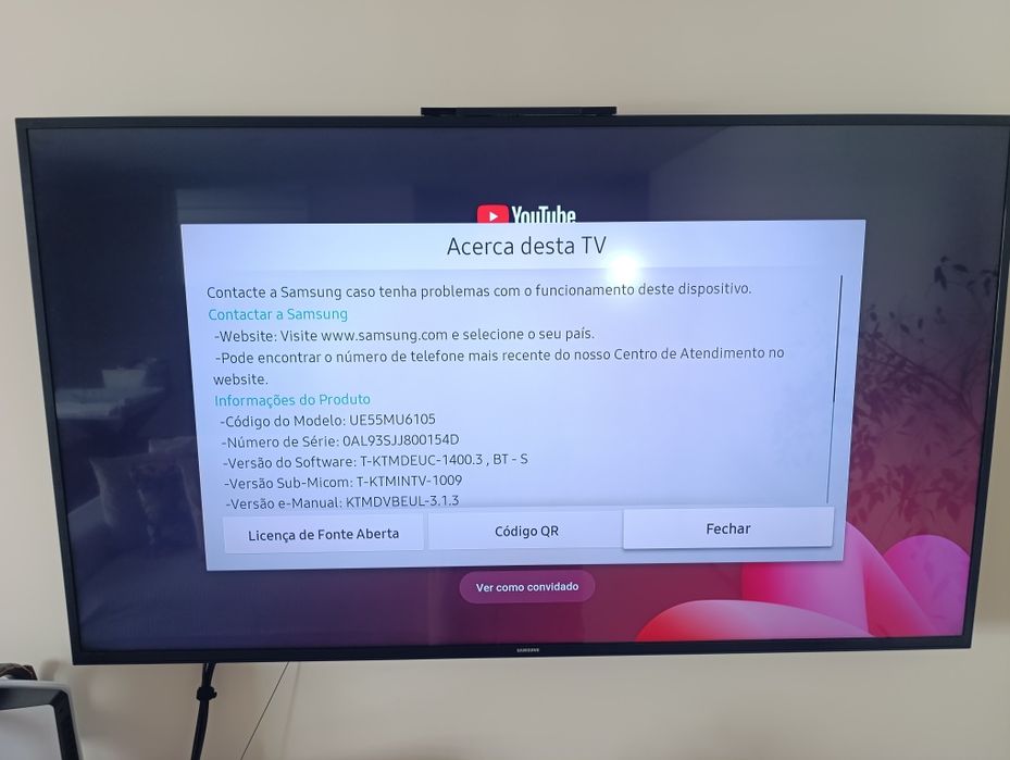 TV Philips UHD - 55 polegadas