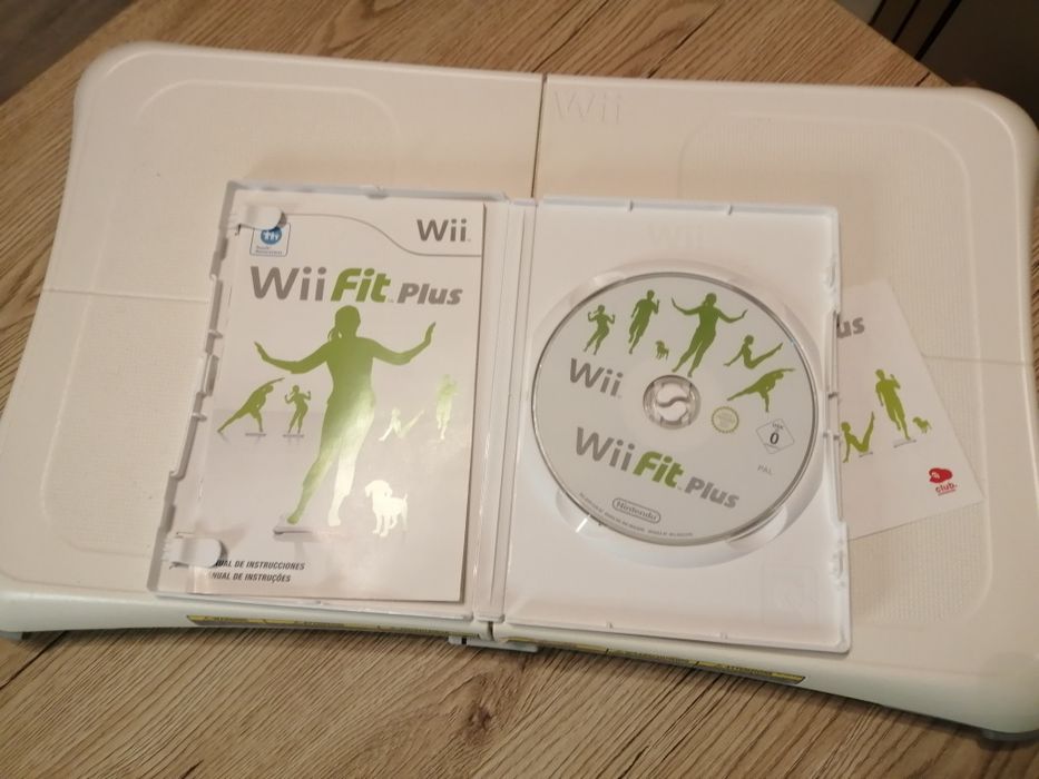 Wii balance board + jogo wii fit plus original