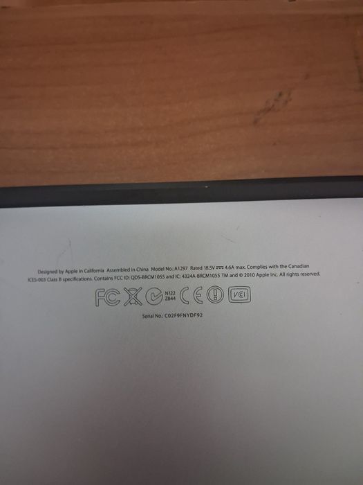 Macbook pro A1297 на запчасти