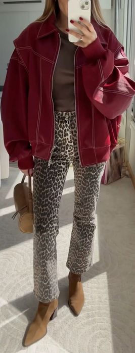 Джинси з принтом