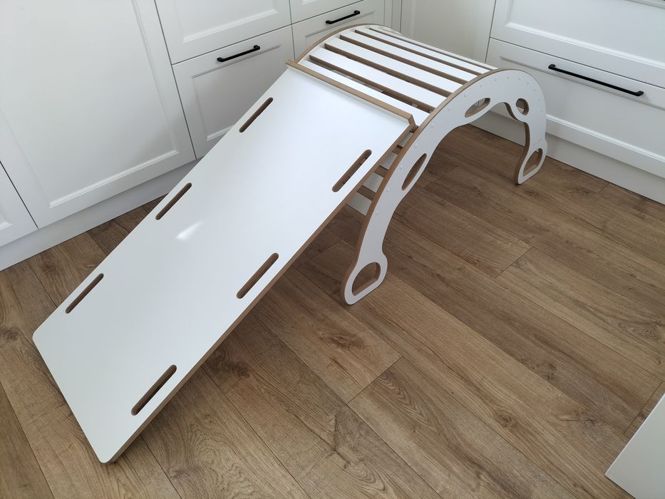 DUŻY bujak montessori + DUŻA zjeżdżalnia CHMURKI