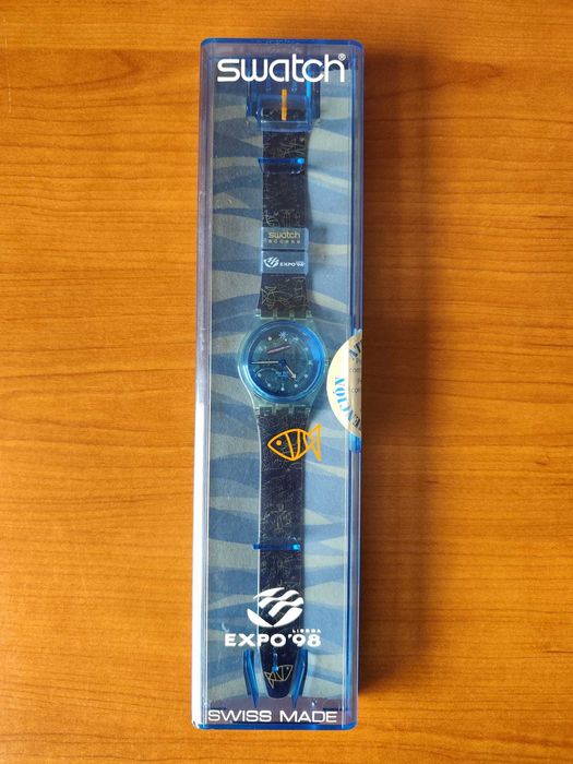 Swatch Adamastor Expo 98 – NOVO / SELADO NA CAIXA ORIGINAL