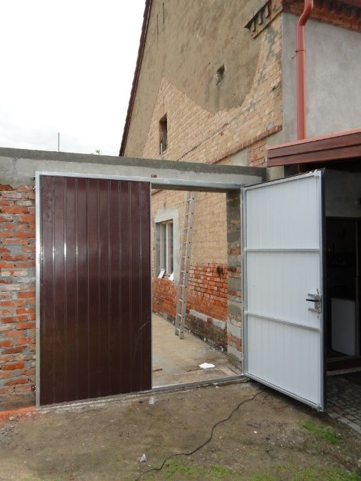 Brama dwuskrzydłowa garażowa 255x210 Dostawa Gratis