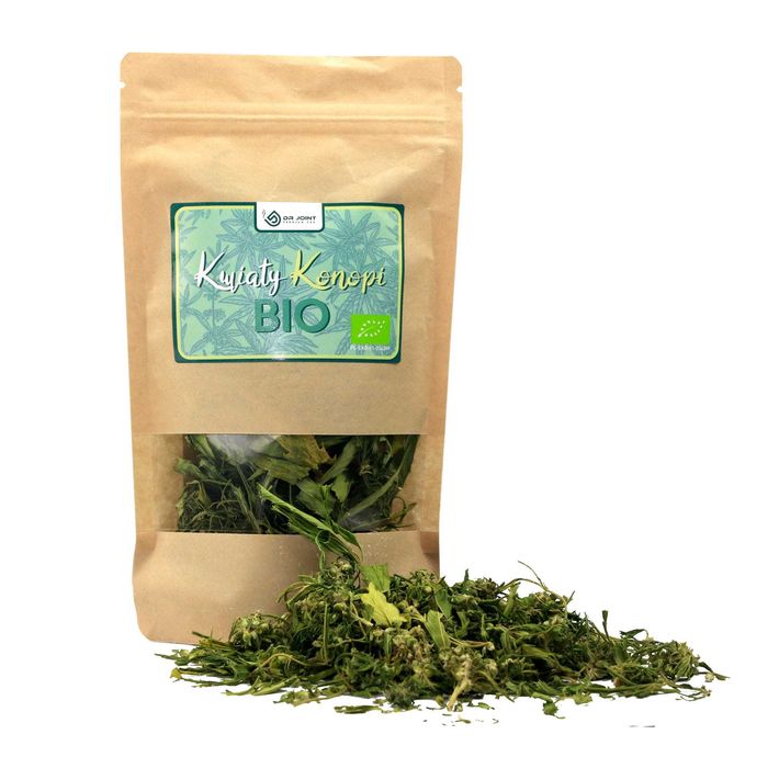 Napar z kwiatów konopi BIO 10g – herbata konopna, naturalny susz