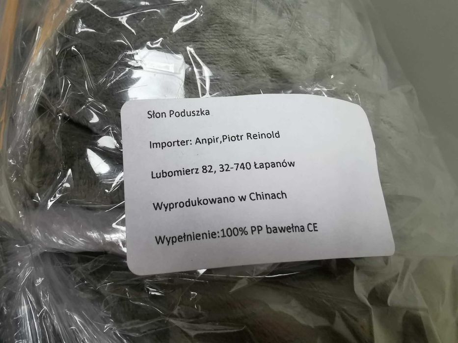 Poduszka słoń pluszak