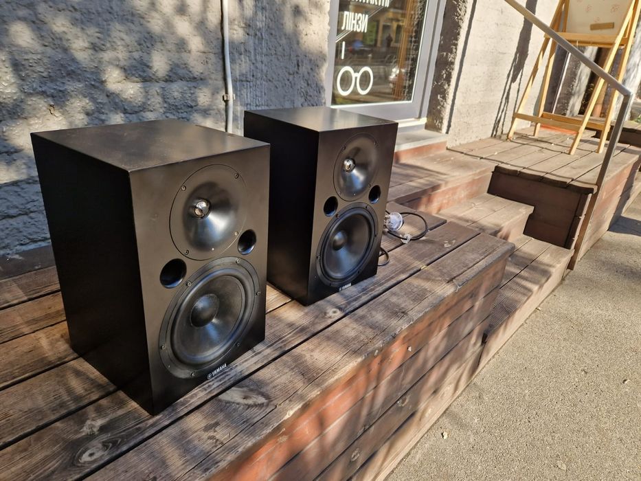 Студийные мониторы Yamaha MSP 10 Pair 42кг  с коммутацией