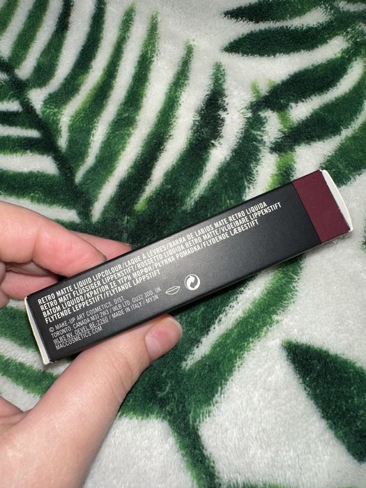 retro matte liquid lipcolour mac cosmetics high drama