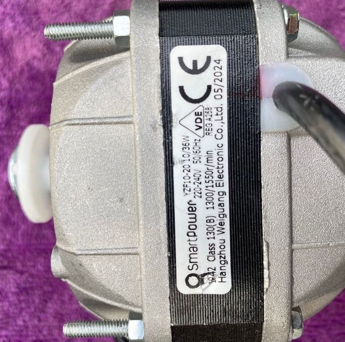 Motor ventilador máquina imperial/finos