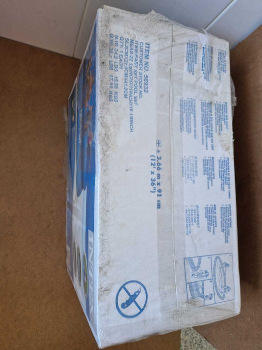 Piscina INTEX, ref. 56932, 366x91cm - NOVA, sem uso e na emb original