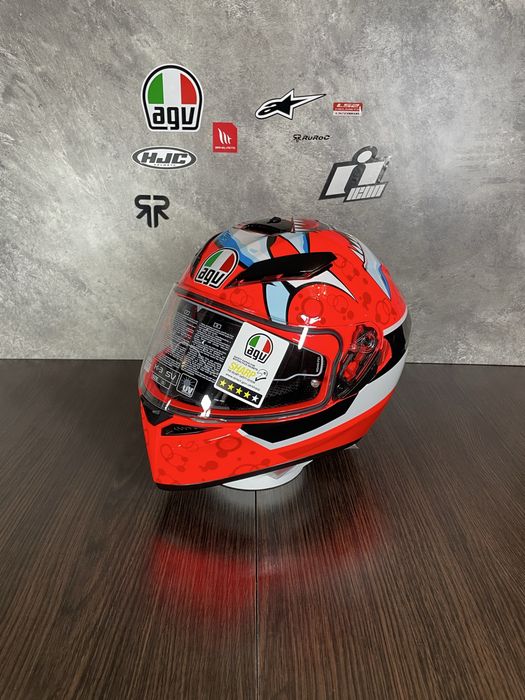 Новий мотошолом Agv K3 SV (Mt Hjc Ls2 Icon Shark Shoei Scorpion)