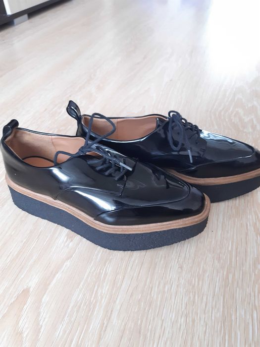 Лакові оксфорди Zara 37p