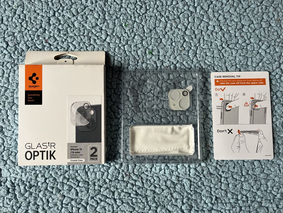 Vidro camara iphone 13 spigen