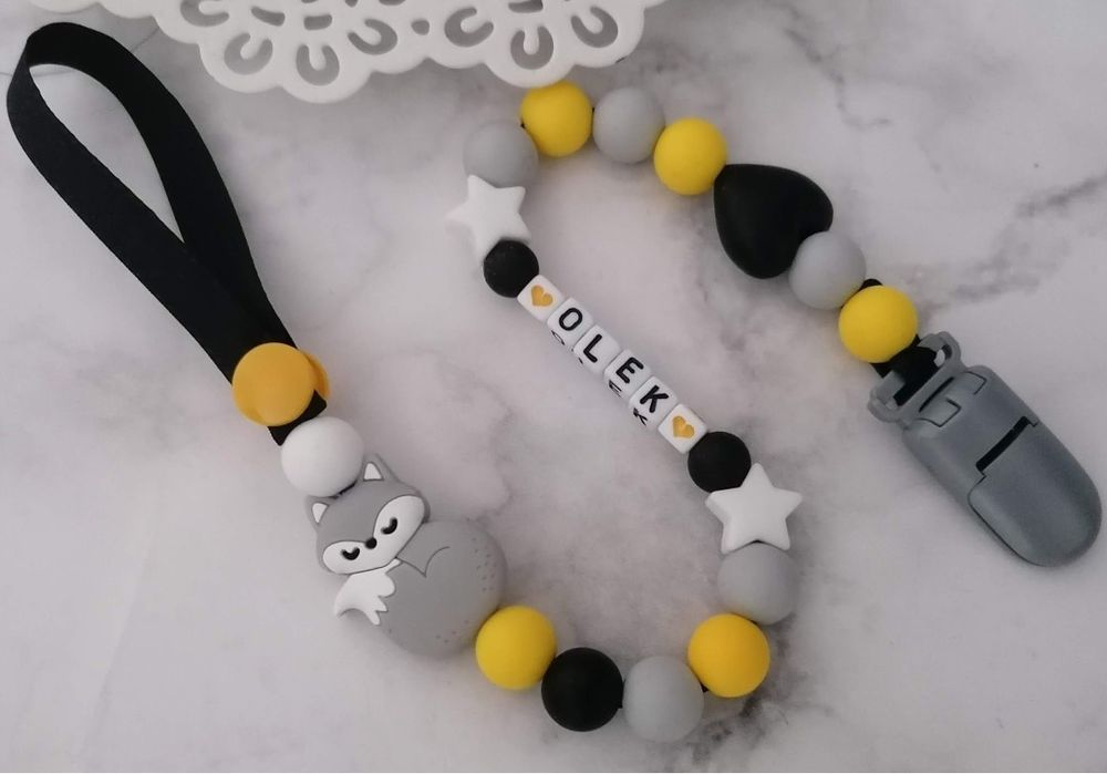 Zawieszka do smoczka imienna