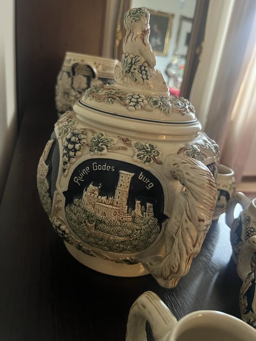 Długie futro vintage