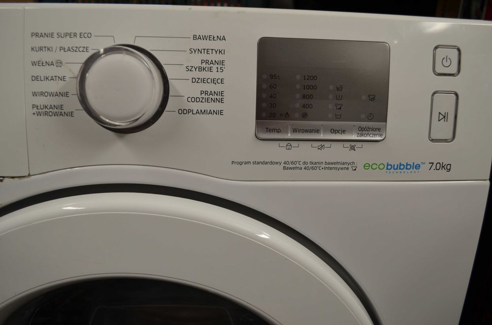 Pralka Samsung Ecobuble 7kg klasa A+++