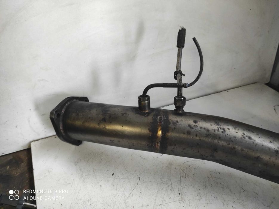 Audi A6 C6 2.7 3.0 TDI rura downpipe pod DPF dolna