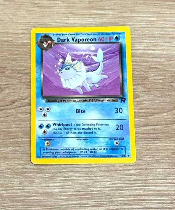 Team Rocket Cartas Originais Pokémon TCG WOTC - ING
