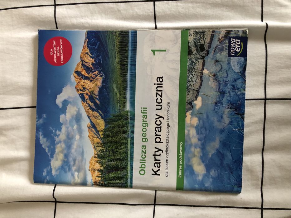 karta pracy ucznia geografia klasa 1 liceum i technikum