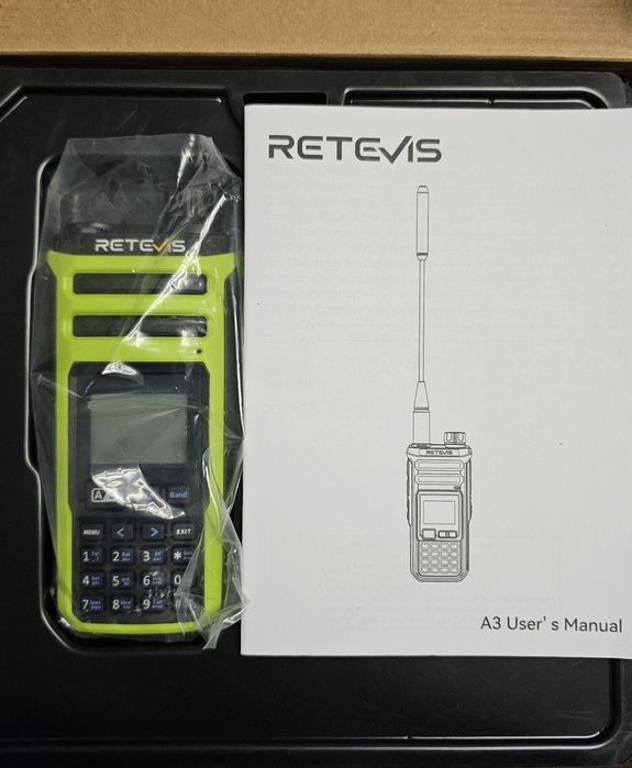 Рація Retevis A3 чотиридіапазонна AM/SSB/FM/AIR 2500 мАч нова