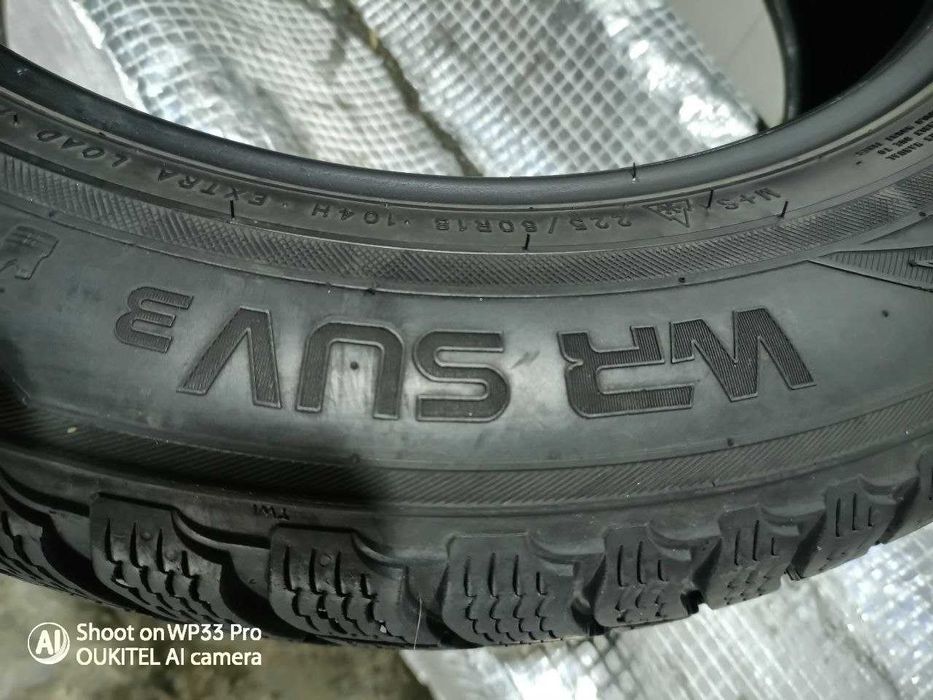 *Шини Nokian 225/60R18. 4шт. Зима 2023р (0481)